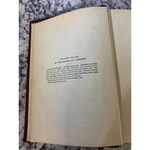 Antique The Virginian Horseman of The Plains Owen Wister 1904 Hardcover - Picture 3 of 11